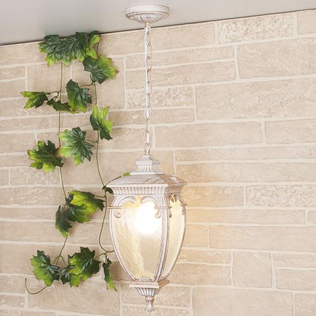 Светильник садово-парковый GLYF-8024H Andromeda H белое золото | a031656 Elektrostandard