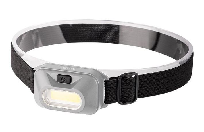 Фонарь светодиодный налобный H9-L1W-gy налобн. 1Вт COB, 3xAAA, сер. | .5031180 ФАZА ФАЗА