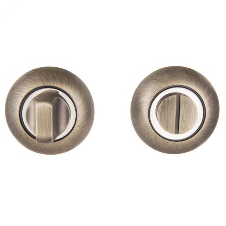 АЛЛЮР АРТ BK-R1 MAB (3132) бронза матовая - 11194 Завертка-фиксатор сантехническая для защелок замков задвижек к ручкам ПТК