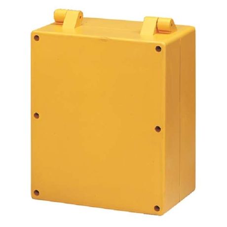 Корпус EverGUM настенный с клеммами N+PE 380х320х202мм IP44 жел. Mennekes 70850