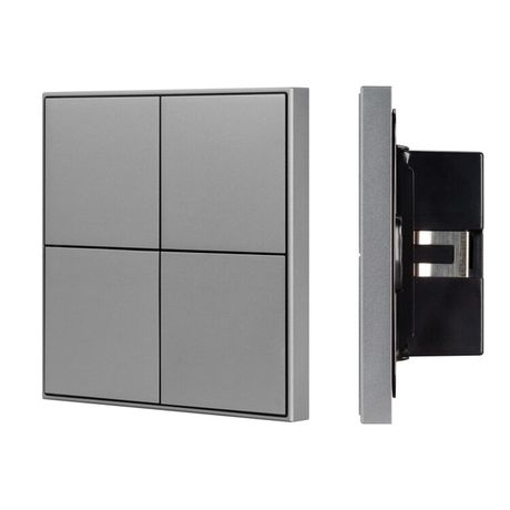 Панель кнопочная KNX-304-23-IN Grey (BUS, Frame) (IARL, IP20 металл, 2 года) - 038402 Arlight