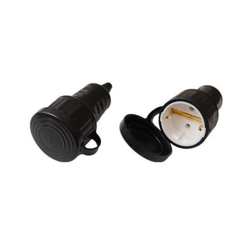 Беларусь Розетка переносная с зк брызгозащищенная каучук Р16-361 - Bylectrica