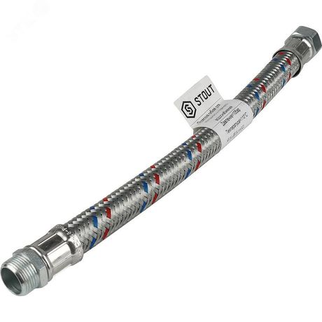 Подводка гибкая для воды 3/4' ВН длина 40 см - SHF-0204-182020 STOUT RG008S8TK0A8US