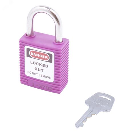 Замок безопасности навесной BD-G58S Purple - 11051 ПТК
