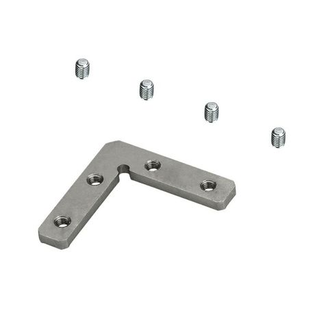 Соединитель ALU-90HOR угловой горизонтальный (ARL, Металл) - 024194 Arlight