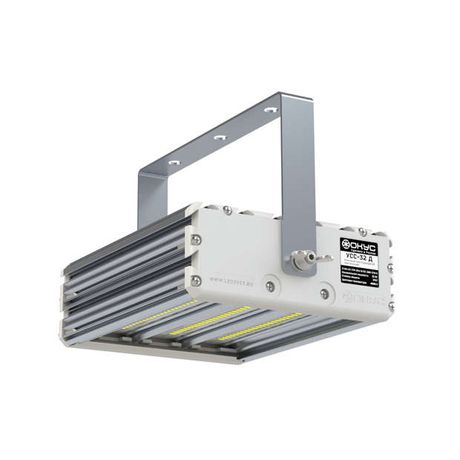 Светильник светодиодный УСС-32 Д 2Ex IP67 4000К AC20-38/DC20-55 крепление скоба ФОКУС USS00-032D3DDF02F04002