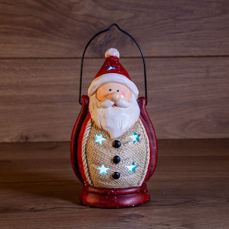 Керамическая домашняя фигурка Дед Мороз 11*8*20 см - 505-005 NEON-NIGHT