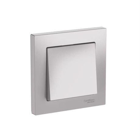 Выключатель 1-кл. AtlasDesign (сх. 1) 10AX быстрозажим. клем. в сборе алюм. SE ATN000312S APC