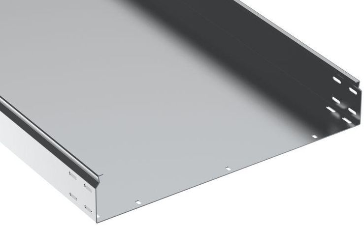 Лоток листовой неперфорир. 100х600 L3000 сталь 2.0мм ESCA 7 IEK CLN10-100-600-200-3