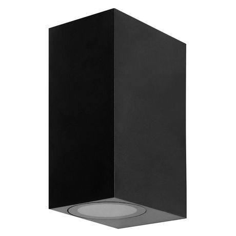 Светильник ДБУ вверх/вниз 2хGU10 без ламп IP54 пластик черный - DH051-P 51546 FERON