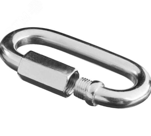 Карабин винтовой 6мм оцинкованный - 18747 ПАРТНЕР