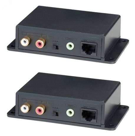 Комплект передатчиков 2хRCA, 1хRJ45, до 600 м - 00009930 SC&T sct0003 AE02 SC&T арт. 09930