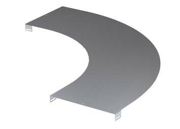Крышка на угол горизонтальный 90 градусов, осн.300, R-600мм, горячеоцинкованная (замена LK0036KHDZ) | LK0036HDZ DKC ДКС