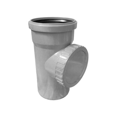 Ревизия 110 мм с крышкой, для внутренней канализации - 20103110 VALFEX 00000019606