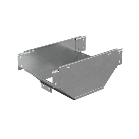 Ответвитель Т переходник 80х150-100 мм верт. c разворотом трассы на 90 гр. ПЛЮС (нижняя часть меньше исходной) HD85 - PL18293 КМ-Профиль