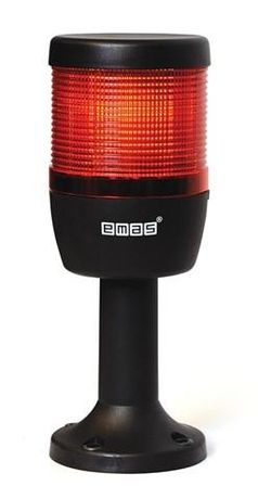Колонна сигнальная 70мм 220В светодиод LED красн. EMAS IK71L220XM01