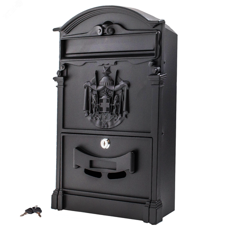 Ящик почтовый индивидуальный №4010 черный - 12973 ПТК