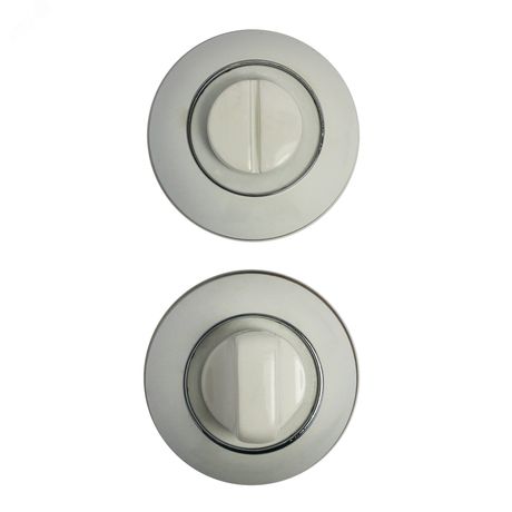 АЛЛЮР АРТ BK-R1 W/CP (31112) хром - 12148 Завертка-фиксатор сантехническая для защелок замков задвижек к ручкам ПТК