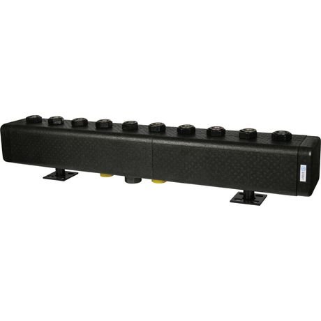 Коллектор распределительный стальной 5 отопительных контуровтеплоизоляция DN32 - SDG-0016-005005 STOUT RG008Q0C99BQ46