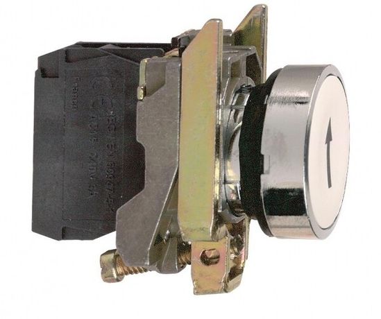 Кнопка черная Стрелка без фиксации 1НО - XB4BA3341 Schneider Electric