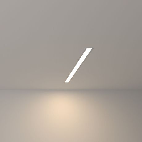 Светильник светодиодный встраиваемый линейный 53см 10W 4200К матовое серебро (100-300-53) | a040147 Elektrostandard