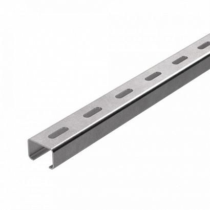 Траверса монтажная (C-образный профиль) 30х20х3000 (2,0 мм) | PR16.1145 Промрукав Строитель