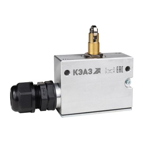 Микропереключатель МП-1303м/03 (толкатель-ролик-поперечное расположение-винт-комбинир) | 347476 КЭАЗ