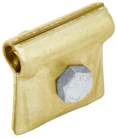 Зажим соединительный круглого проводника 6-12мм латунь IEK - ZCC80-40-1-16