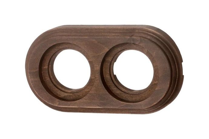 Рамка 2-м ретро на бревно бук старое дерево Bironi BFC24-620-17