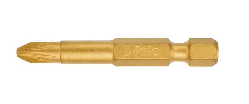 Бита крестовая серия TiN PZ 1X50 10 шт | 03101570 Felo