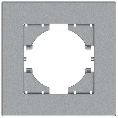Рамка 1-местная City серебр. GUSI С1111-004