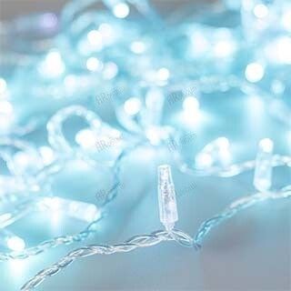 Светодиодная гирлянда ARD-STRING-CLASSIC-10000-CLEAR-100LED-FLASH Azure (230V, 7W) (Ardecoled, IP65) | 025784 Arlight