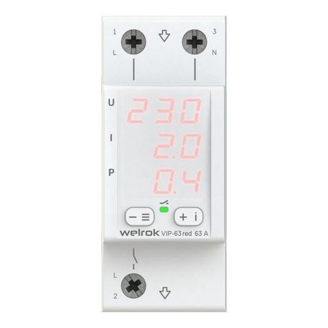 Многофункциональное реле Welrok VIP-63 red - 4660251140342