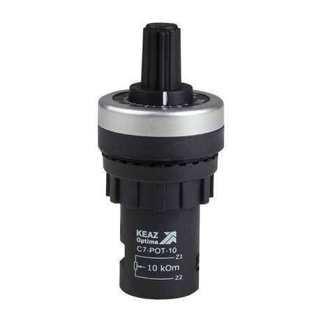 Потенциометр OptiSignal Compact D22 C7-POT-2, 2 кОм XB4BD912R2K | 362215 КЭАЗ 362214