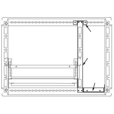 Комплект для создания кабельного отсека шкафов DAE/CQE 1800 x 400 | R5PFI1840 DKC ДКС