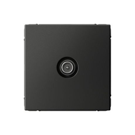 Розетка телевизионная оконечная TV ArtGallery 1дБ механизм базальт SE GAL001491 APC