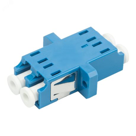 Адаптер оптический проходной LC-LC OS2 дуплекс (duplex) син. Datarex DR-541102