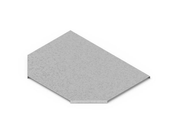 Крышка для лотка тройникового H=50мм сталь 1.2мм НЛК40-Т цУТ1.5 СОЭМИ Н0111140356