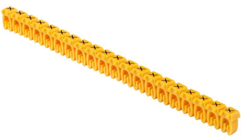 Маркер открытого типа KE 0,75-1,5мм2 символ 'X' (200шт/упак) IEK - UMK-KE1-X