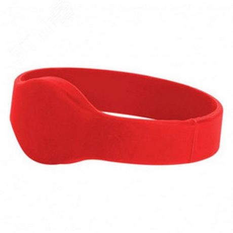 Браслет формата Mifare 1К, водонепроницаемый, красный, D=74мм - AT-ID04-MF-Red-74 AccordTec AT-01469