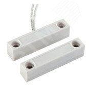 Датчик магнитоконтактный, НР, 50Вт 220 В АС, балластное сопротивление 20 кОм, накладной для деревянных дверей, зазор 25 мм - smkd0215 Smartec ST-DM122