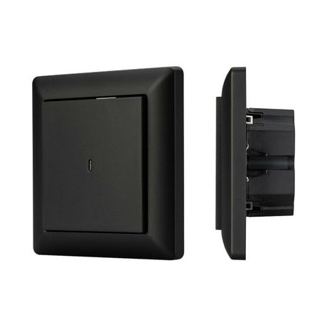 Панель Knob SR-KN0120-IN Graphite (KNX DIM) (IP20 пластик) Arlight 023847