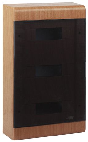 Щиток тусо о/п на 36 мод. с двер. 520х303х117,5мм бук светлой рснове | 68036-38М Рувинил TYCO