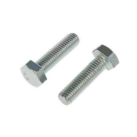 Болт с шестигранной головкой М6х45 DIN 933 класс прочн. 8.8 оцинк. (1кг/100шт) Tech-Krep/Zitar 947283