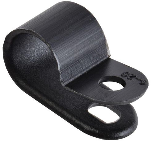 Скоба крепежная 9мм нейлоновая черная (50шт) | USK11-09-050-K02 IEK