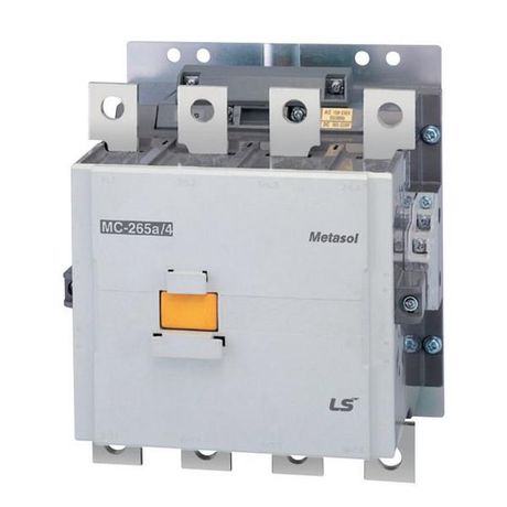 Контактор 4-х полюсный Metasol MC-265a/4P AC/DC100-200V 50/60Hz 2a2b, Screw | 1369000600 Lsis