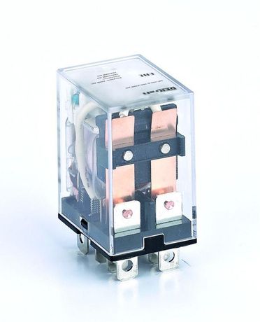 Промежуточное реле 2 конт. с LED инд. 10А 12В DC ПР-102 | 23903DEK DEKraft APC