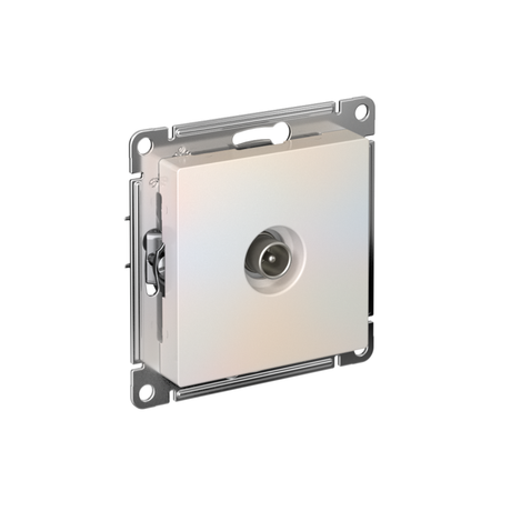 Розетка телевизионная TV AtlasDesign коннектор механизм жемчуж. SE ATN000493 APC