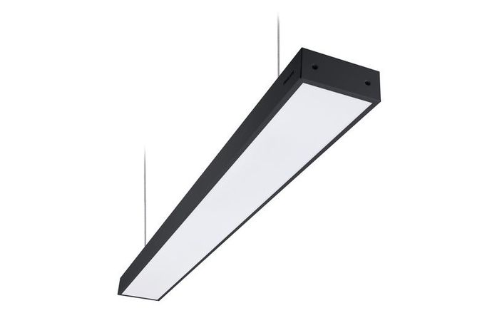 Светильник светодиодный подвесной LED ДПО 34 Вт 3000 Лм 4000 К 220-240 В IP20 1200х120 мм черный Чрезвычайно широкий луч> 80 град. RC095V - 871951452390699 Philips 911401832982