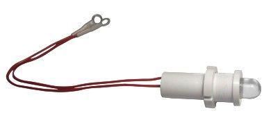 Лампа светодиодная СКЛ-18.2Б-ЖП-2-127 выводы гибкие с наконечником под М3 127В 50Гц/пост. диаметр посадочного отверстия 14мм УХЛ2.1 желт. прозр. Реле и Автоматика A8021-02839770